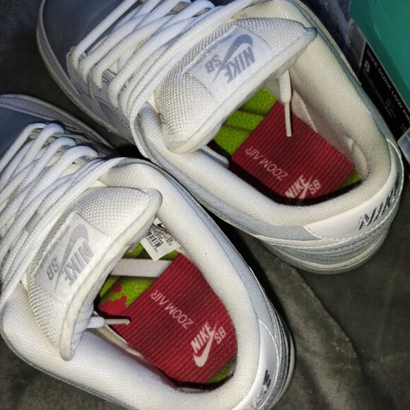 Nike SB Dunk Low Wolf Grey Marty McFly Mens Size 8 * RARE VINTAGE * - Picture 10 of 12